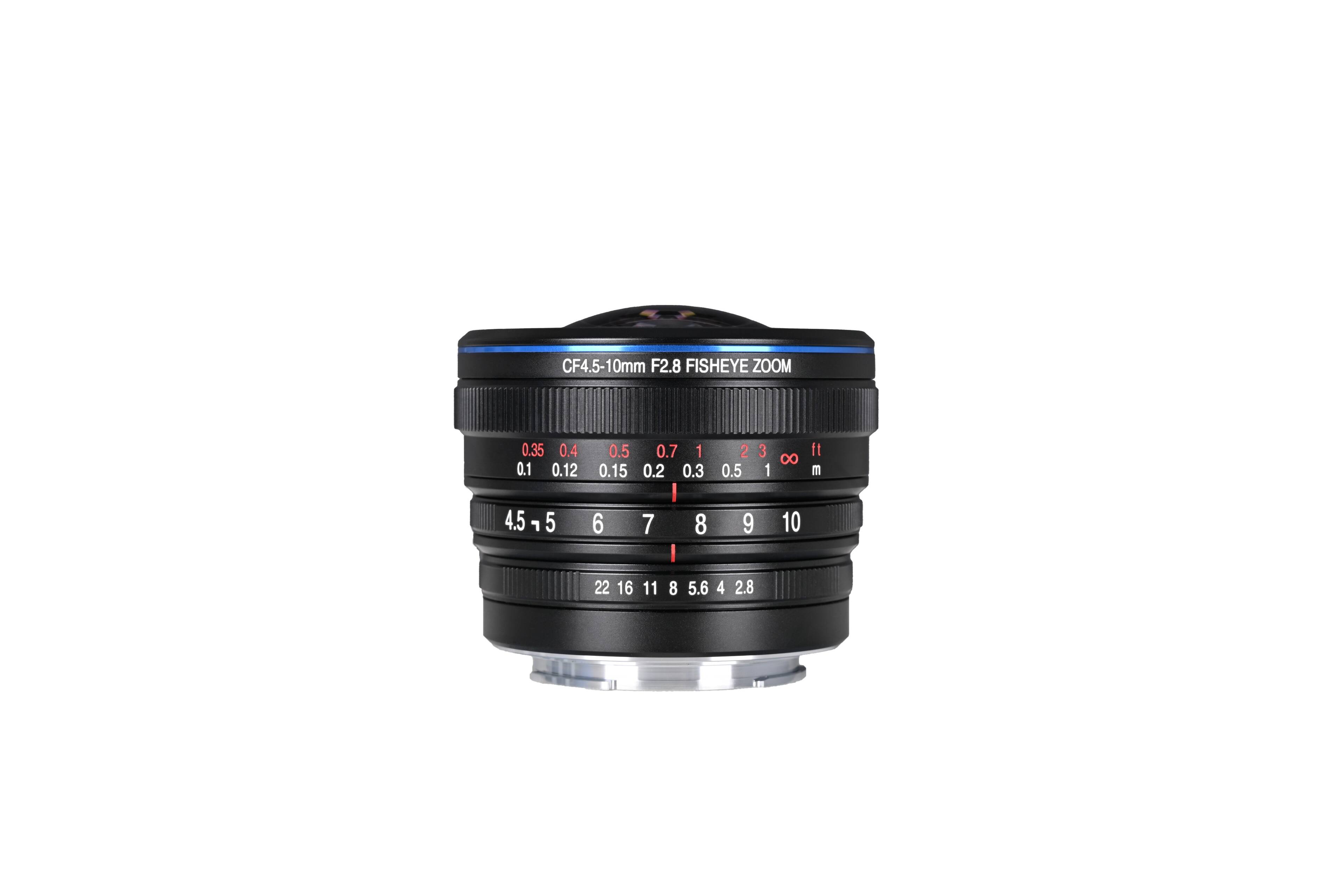 CF4.5-10mm F2.8 FISHEYE ZOOM

0.35 0.4 0.5 0.7 1 2 3 ∞

0.1 0.12 0.15 0.2 0.3 0.5 1

4.5 5 6 7 8 9 10

22 16 11 8 5.6 4 2.8
