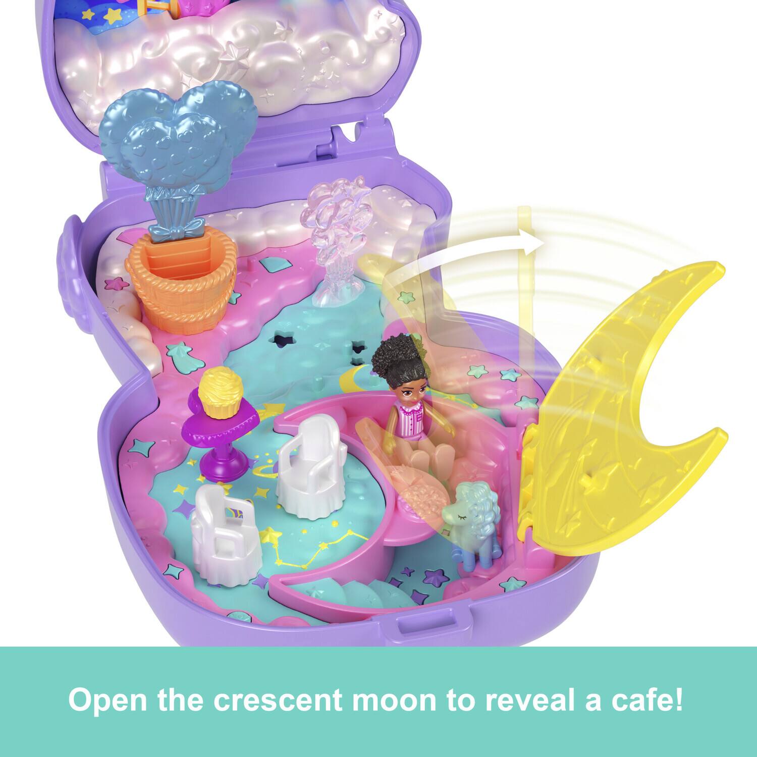 Mattel Polly Pocket Cozy Dreamland Lamb Compact COLLECTIBLES