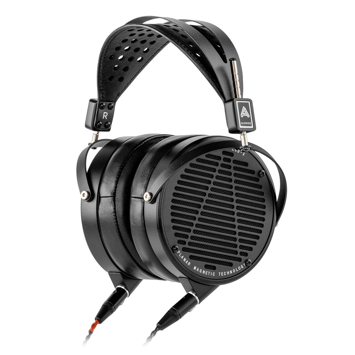 Audeze - LCD-X Planar Magnetic Over-Ear Headphones with Carrying Case ( Leather-Free) - Black