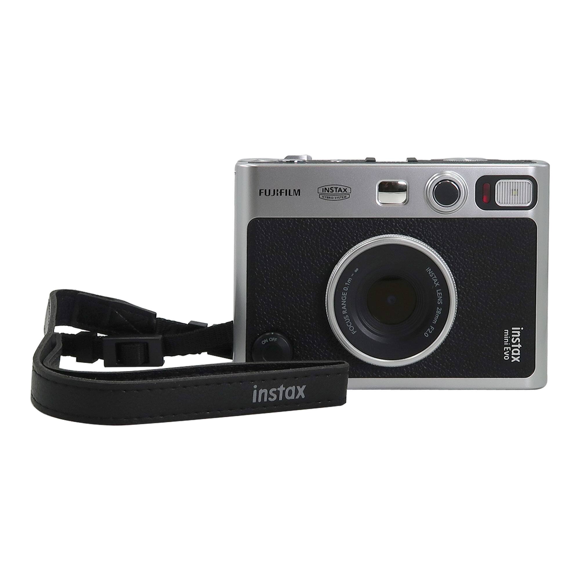 Fujifilm INSTAX MINI EVO Hybrid Instant Camera + 16GB MicroSD Card