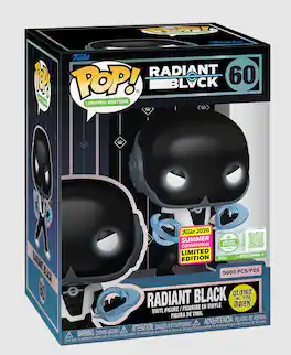 Funko - Pop!-Limited Edition-Radiant Black-Radiant Black # 60