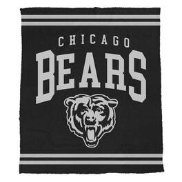 Pegasus - Chicago Bears 50" x 60" Midnight Logo Cozy Knit Blanket - Multicolor