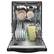 Alt View 9. Whirlpool - Whirlpool - 24” Stainless Steel Dishwasher with AI Intelligent Wash - 47 dBA .- Print Resistant Black Stainless - Print Resist Blk Stnlss.