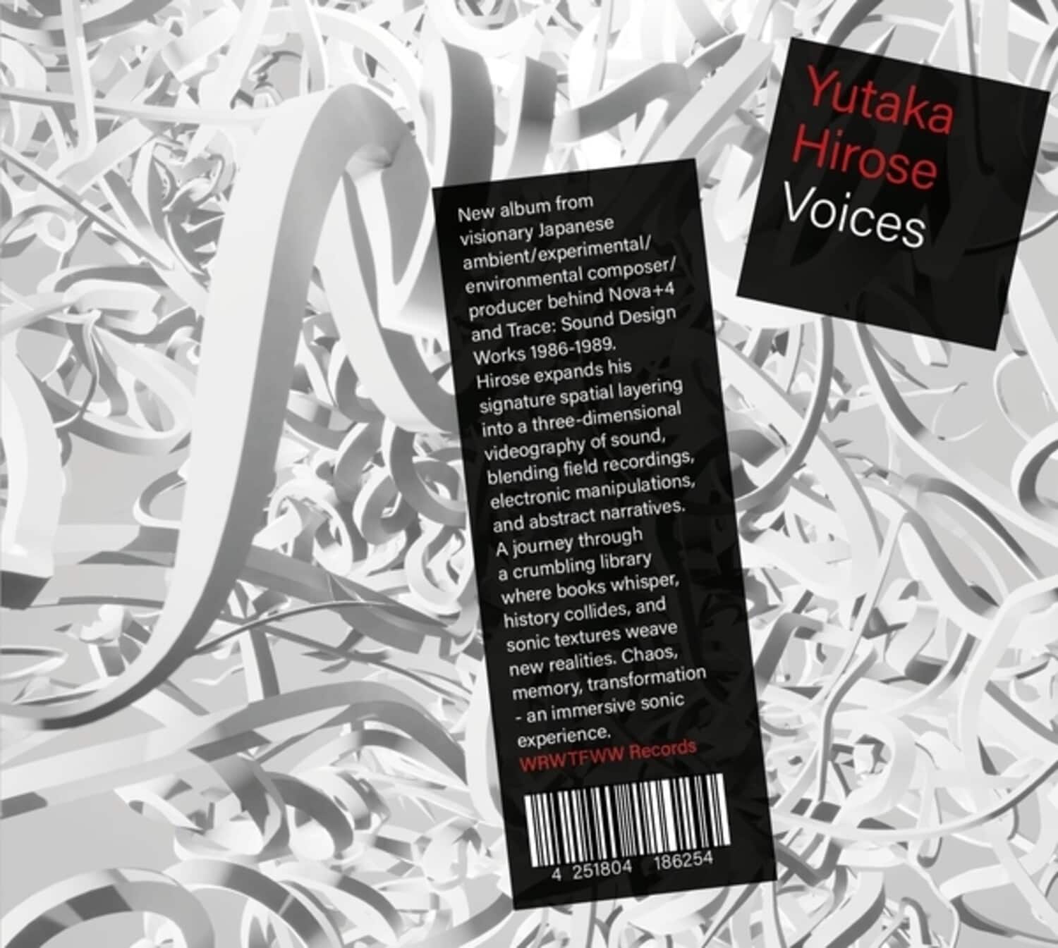Yutaka Hirose - Voices  - COMPACT DISCS