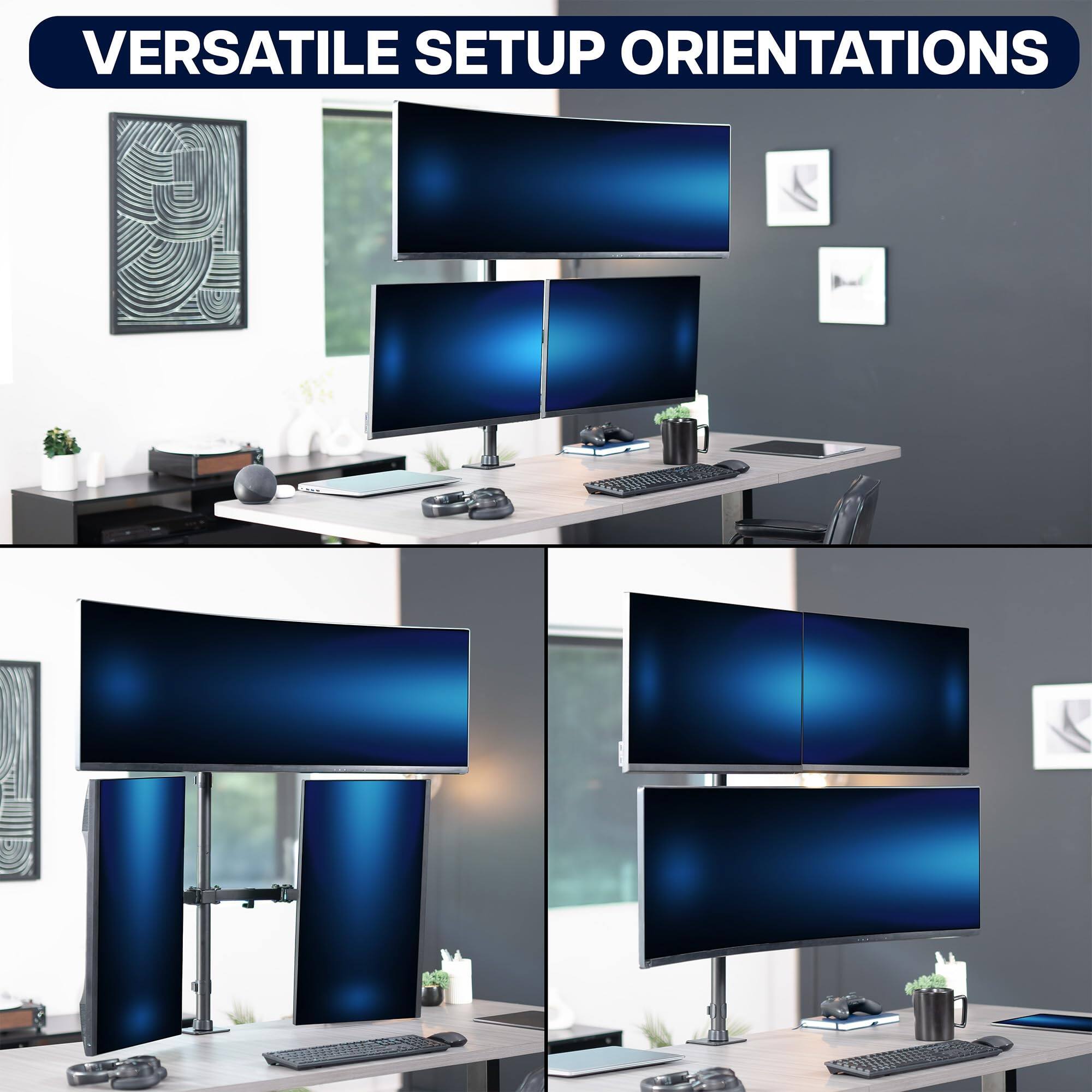 VERSATILE SETUP ORIENTATIONS