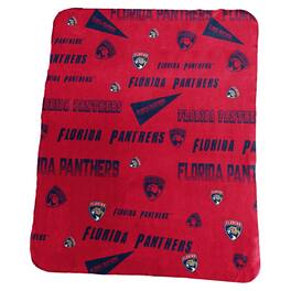Logo Brands - Florida Panthers 50" x 60" Classic Fleece Blanket - Multicolor