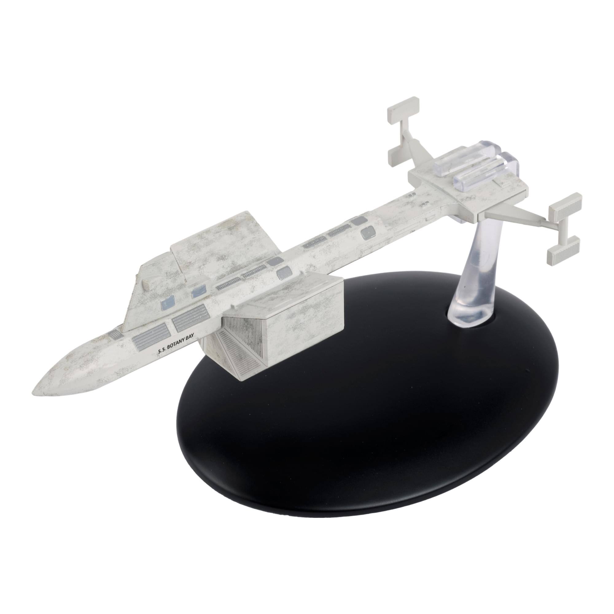 Alt View 2. Eaglemoss - Eaglemoss Star Trek Ship Replica | SS Botany Bay - Grey.