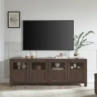 Camden&Wells - Kendrick TV Stand for Most TVs up to 75" - Coffee Bean - Front_Zoom