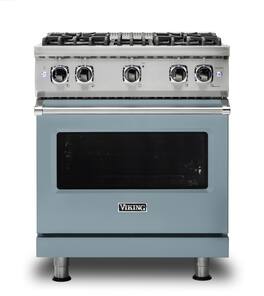 Viking - 5-Series Gas Sealed Burner Range - November Sky