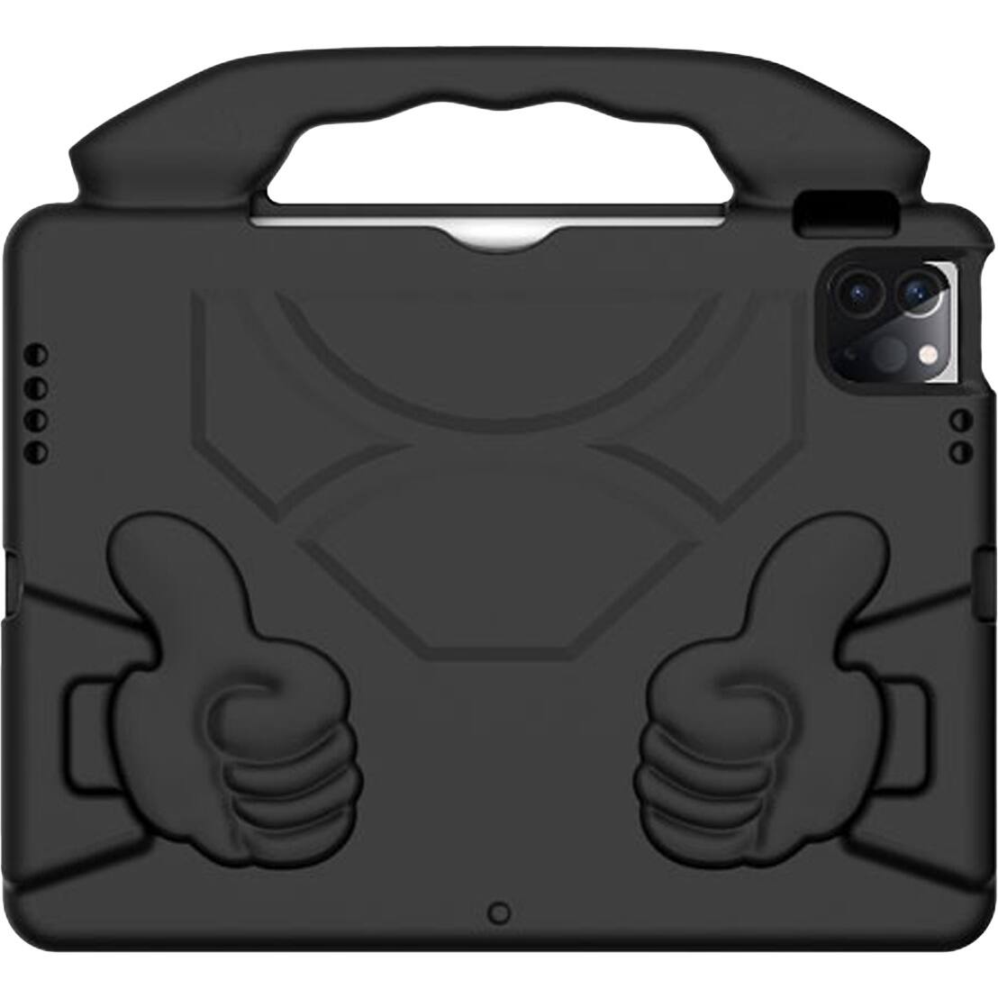 Alt View 12. SaharaCase - Wander Series Case for Apple iPad Pro M4 13-inch, iPad Air M2/M3 13-inch, and iPad Pro 12.9-inch - Scorpion Black.