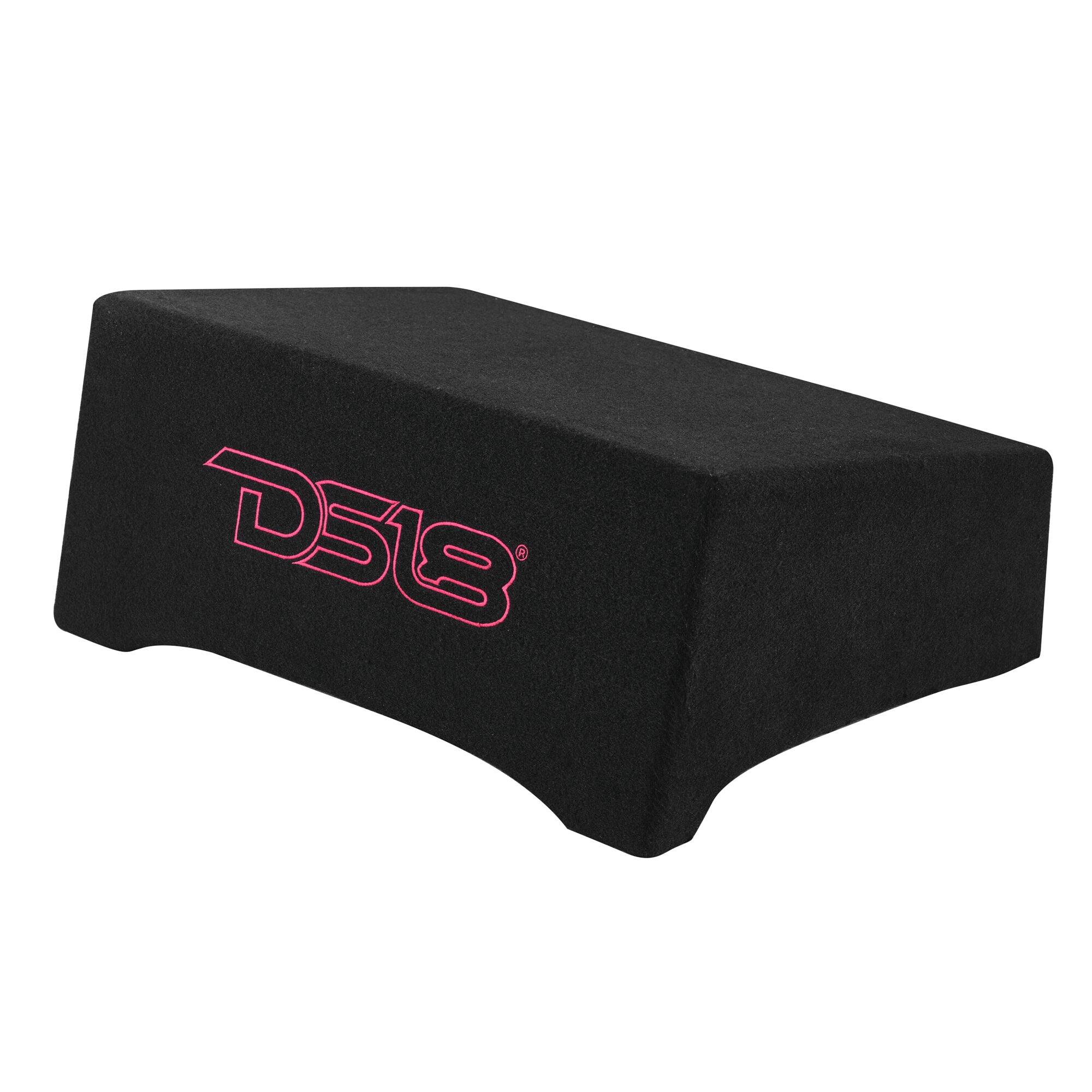 Alt View 2. DS18 Audio - DFPU Single 10" Loaded Sealed Subwoofer Enclosure, 600W RMS.