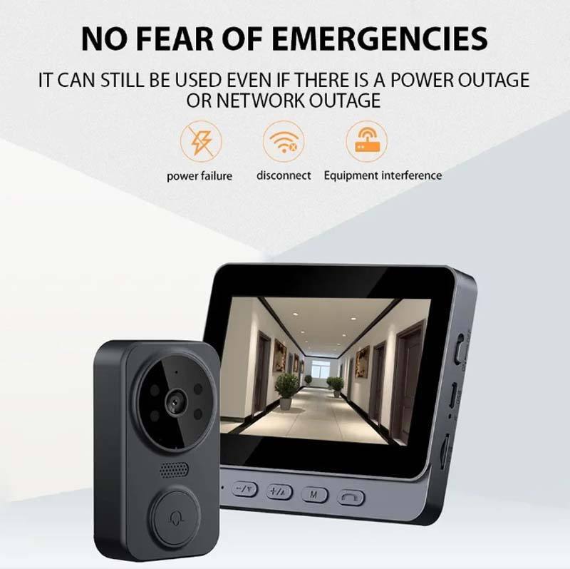 NO FEAR OF EMERGENCIES

IT CAN STILL BE USED EVEN IF THERE IS A POWER OUTAGE OR NETWORK OUTAGE

- power failure
- disconnect
- equipment interference