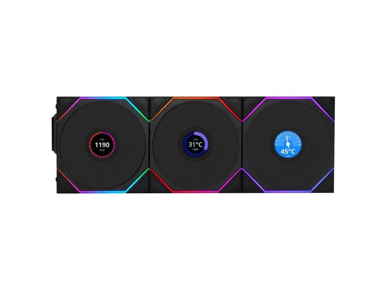 FAN 1190 RPM  
CPU 31°C  
TEMP 45°C