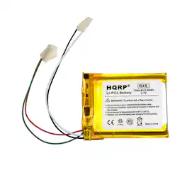 HQRP - Li-Ion Replacement Battery 3.7 V 720 mAh for Microsoft Zune 4GB 8GB 16GB, Zune Flash 4GB 8GB