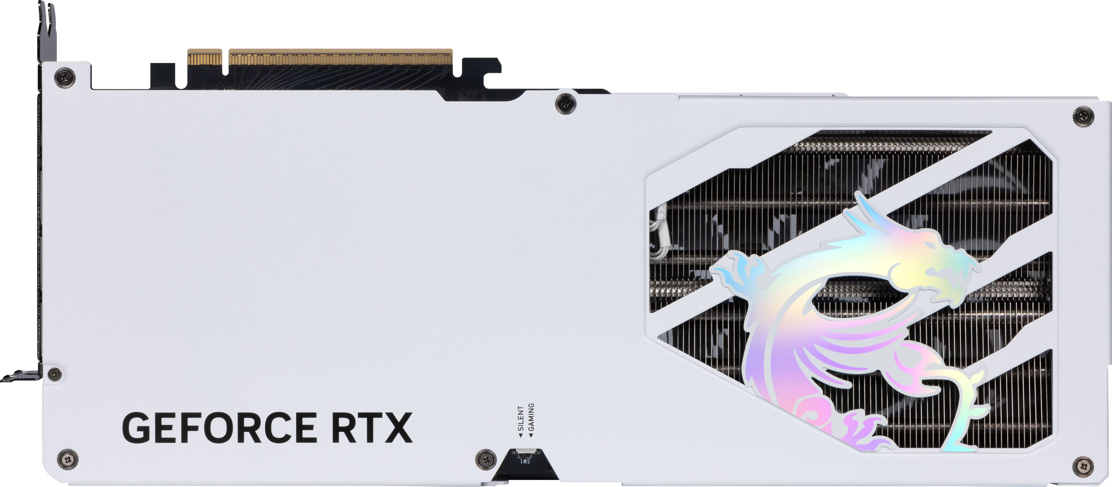 The text on the image reads "GeForce RTX 14 Silent Gaming 1 + SRS."