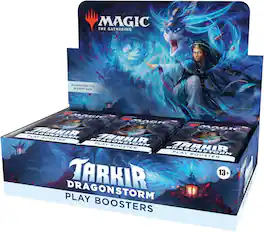 Wizards of The Coast - Magic: The Gathering TCG: Tarkir Dragonstorm Play Booster Box - 30 Packs