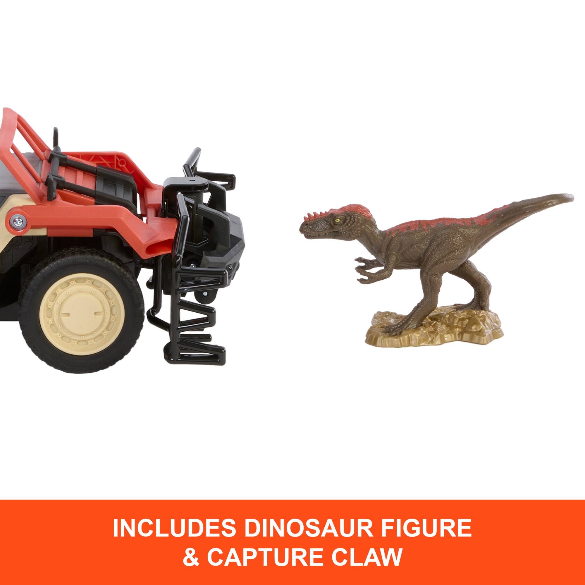 INCLUDES DINOSAUR FIGURE & CAPTURE CLAW