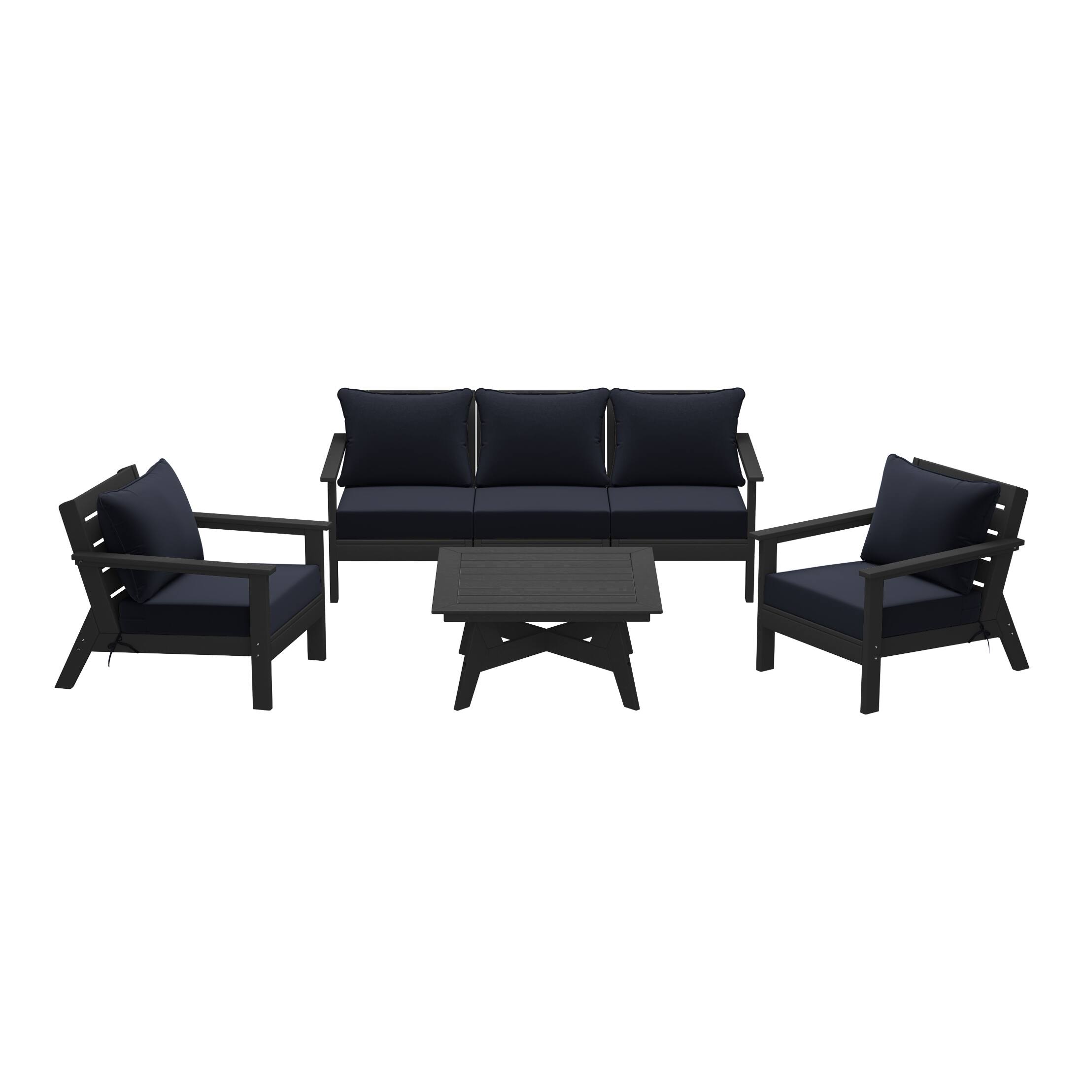 Black/Navy Blue
