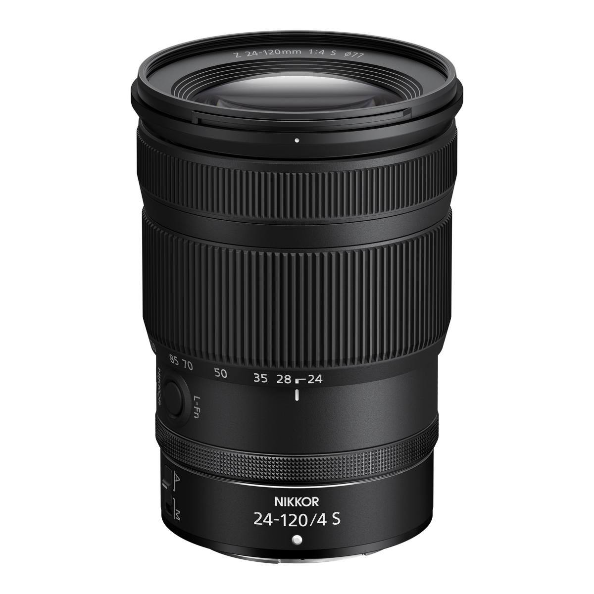 24-120mm 1:4 S 977 Z 85 70 L-Fn 50 35 28 -24 1 24 NIKKOR 24-120/4 S