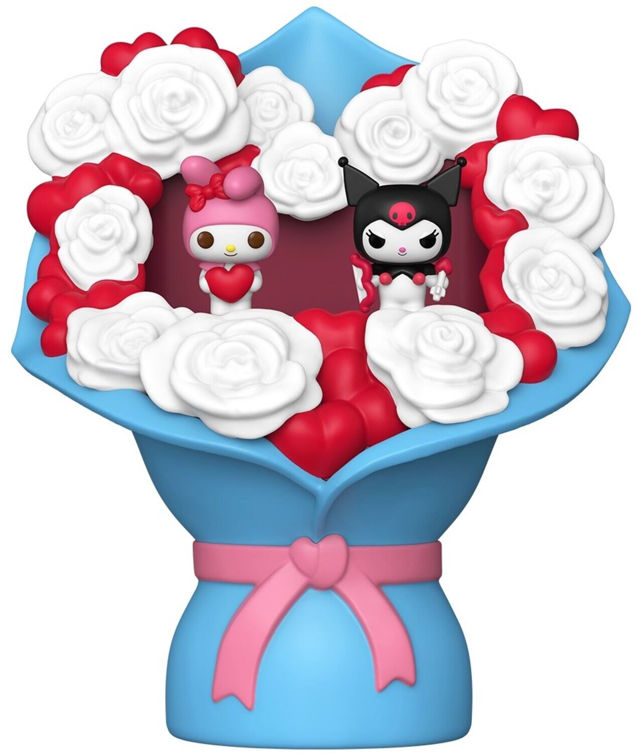 Funko - Bitty POP! Bouquet: Sanrio Valentine's Day - Kuromi and My Melody - COLLECTIBLES - Multicolor