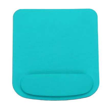 Front. Unique Bargains - Ergonomic Gel Mouse Pad with Wrist Rest Support Memory Foam Mat Non-Slip Base for Office Computers Laptop Keyboard - White/Blue.