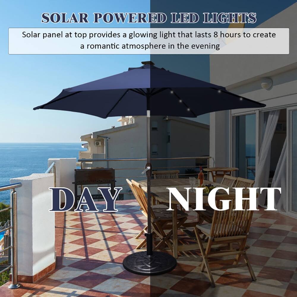 SOLAR POWERED LED LIGHTS

Solar panel at top provides a glowing light that lasts 8 hours to create a romantic atmosphere in the evening

DAY NIGHT