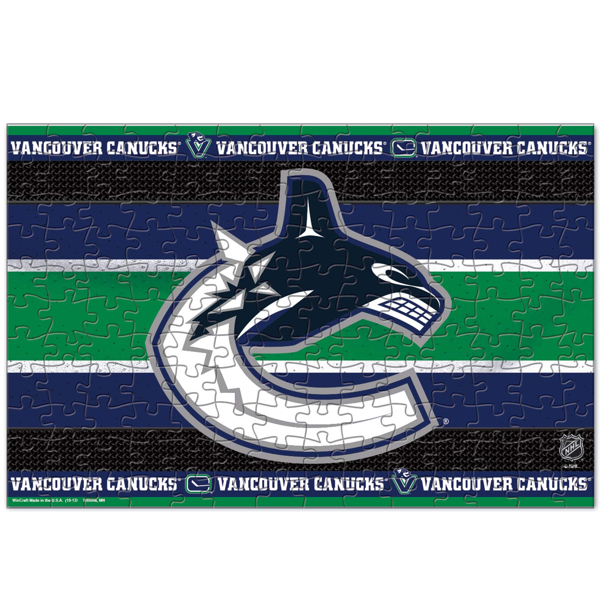 WinCraft - Vancouver Canucks 150-Piece Team Puzzle - Multicolor