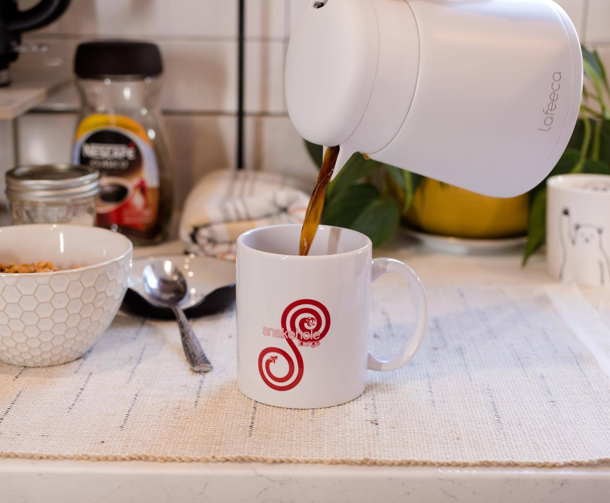 Lafeeca  
Snakehole Coffee