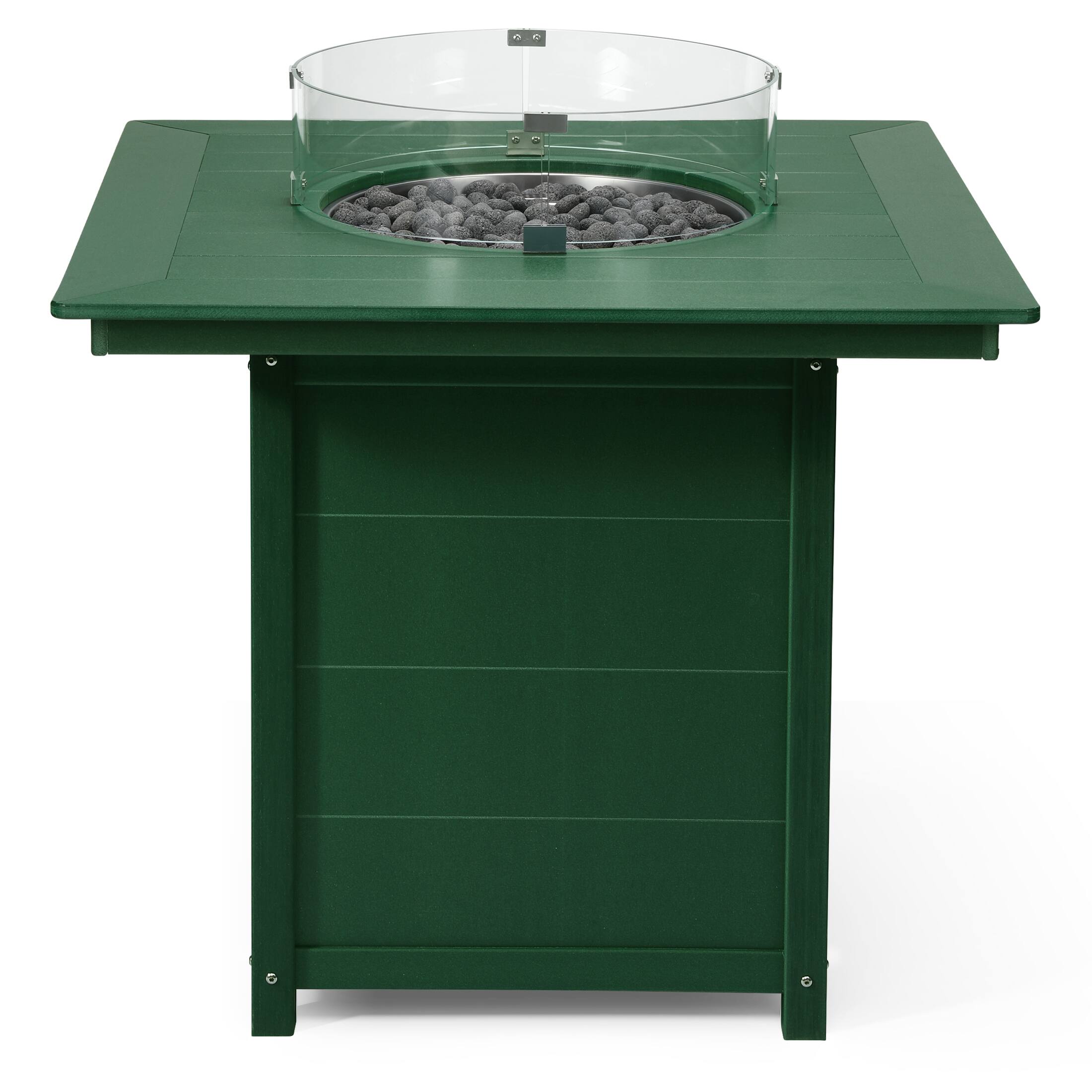 Back. WestinTrends - WestinTrends Helios 42" Modern Outdoor Patio Gas Propane Square Fire Pit Table.