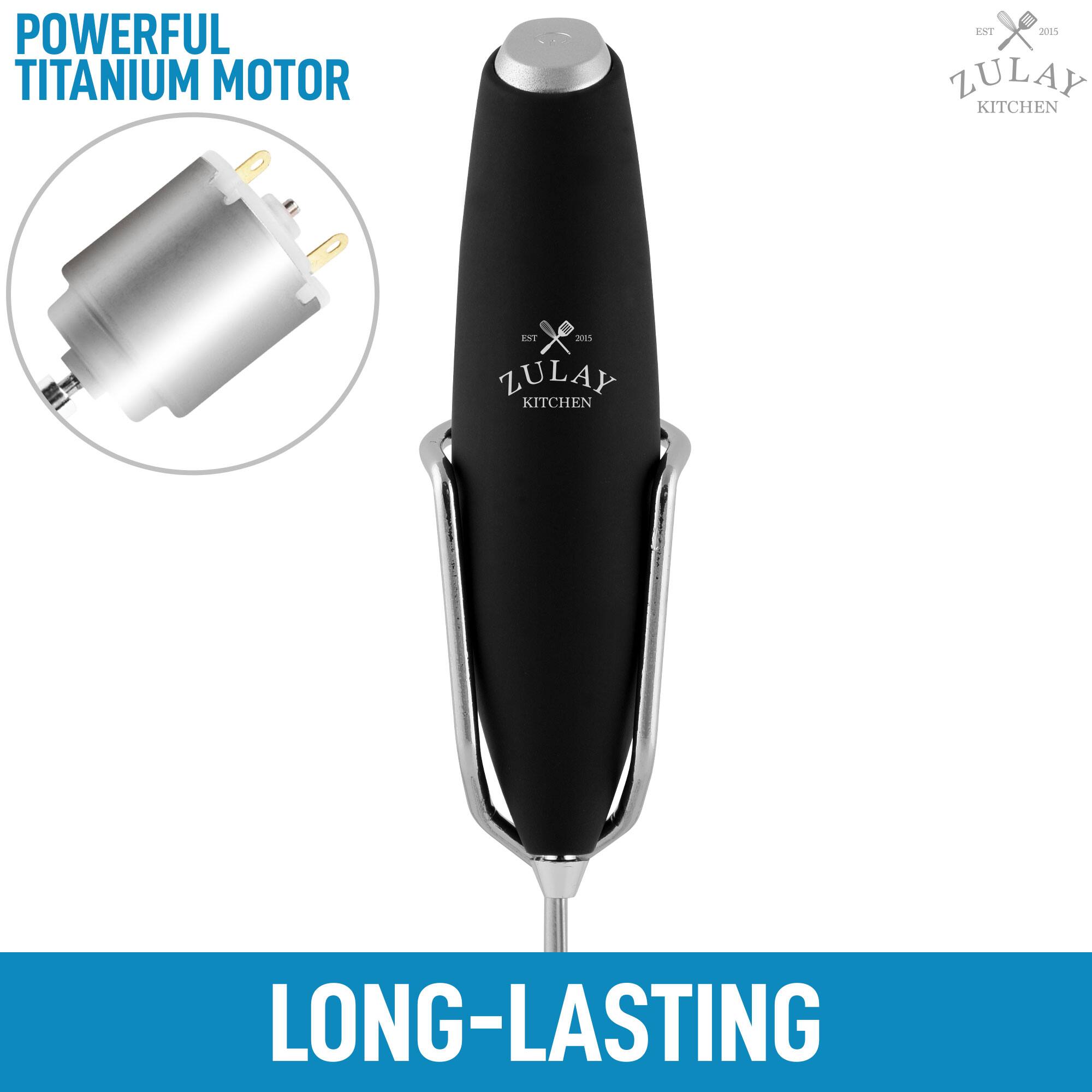 POWERFUL TITANIUM MOTOR  
ZULAY KITCHEN EST 2015  
LONG-LASTING