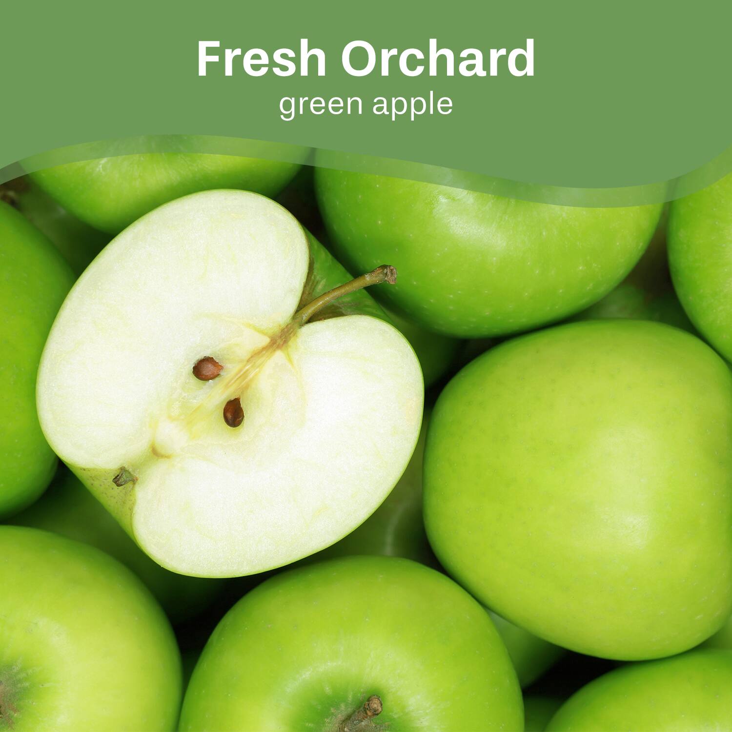 Fresh Orchard  
green apple