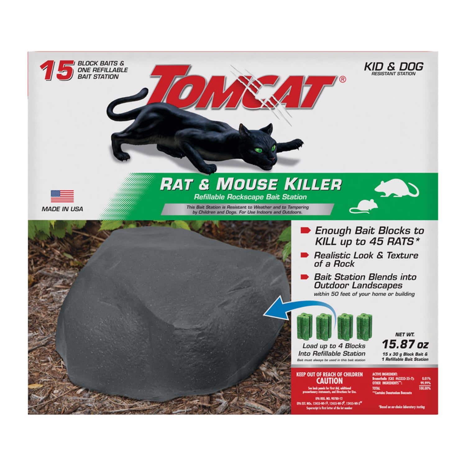 Rockscape Bait Station and Bait Blocks For Mice and Rats 1 pk price history on PriceWatchPro