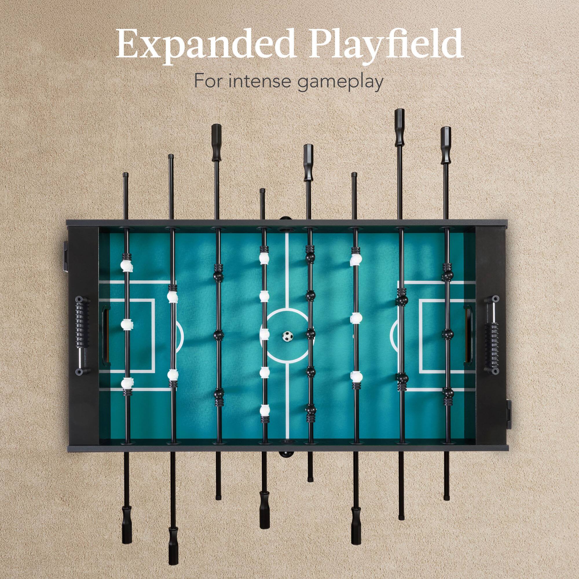 Expanded Playfield  
For intense gameplay