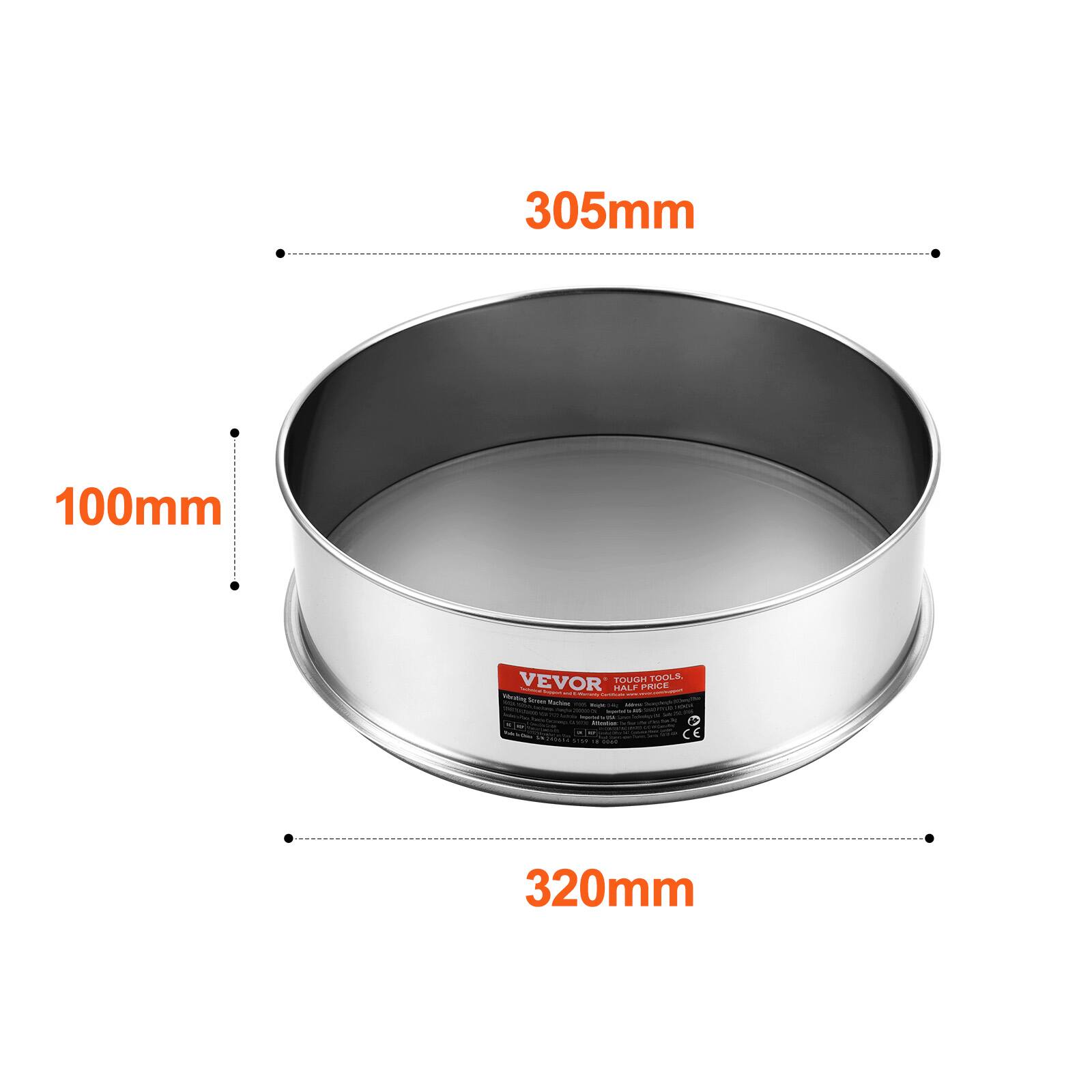 305mm  
100mm  
VEVOR TOUGH TOOLS  
HALF PRICE  
320mm