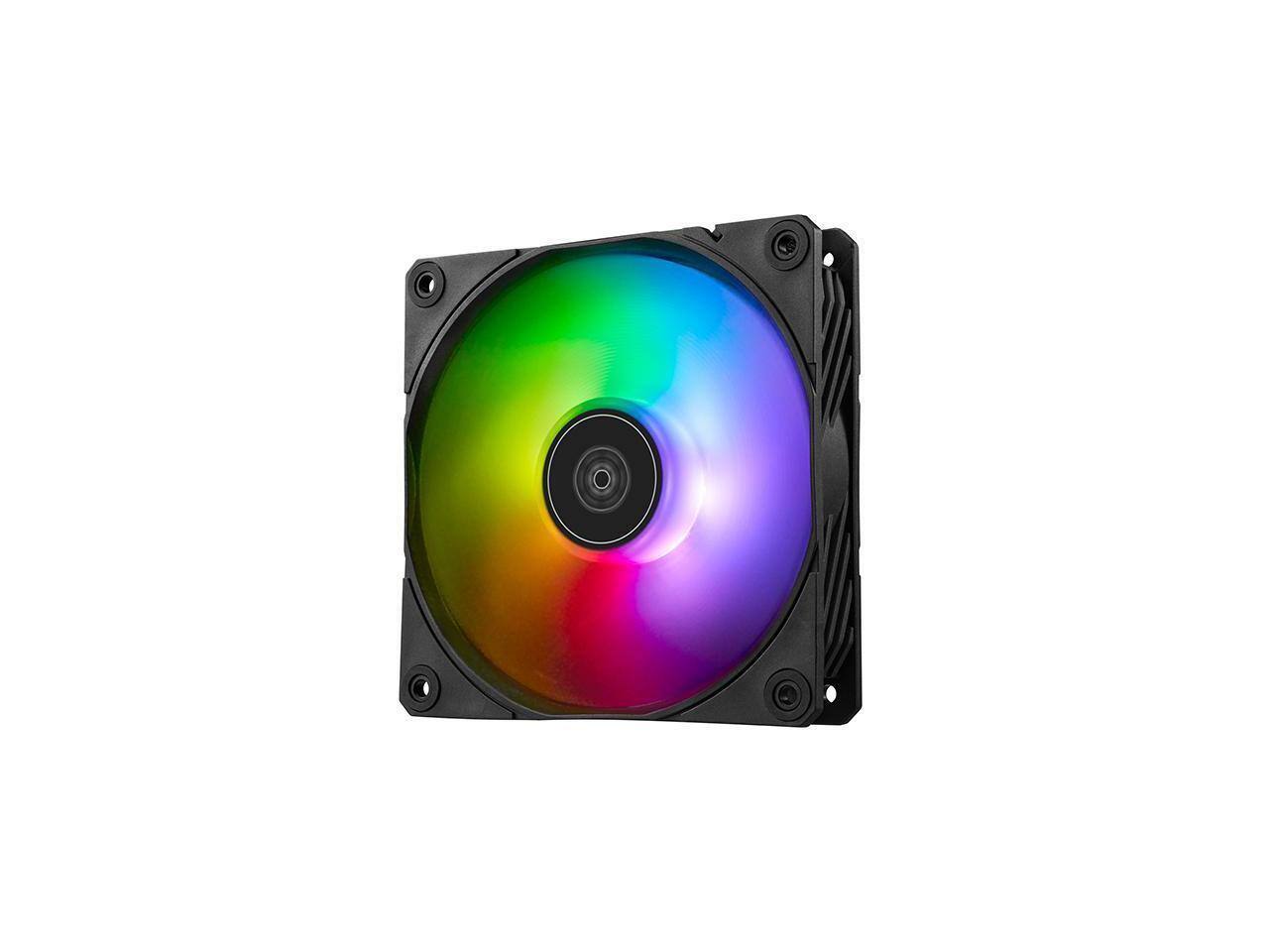 Angle. SilverStone - Performance enhanced 120mm PWM ARGB fan - RGB.