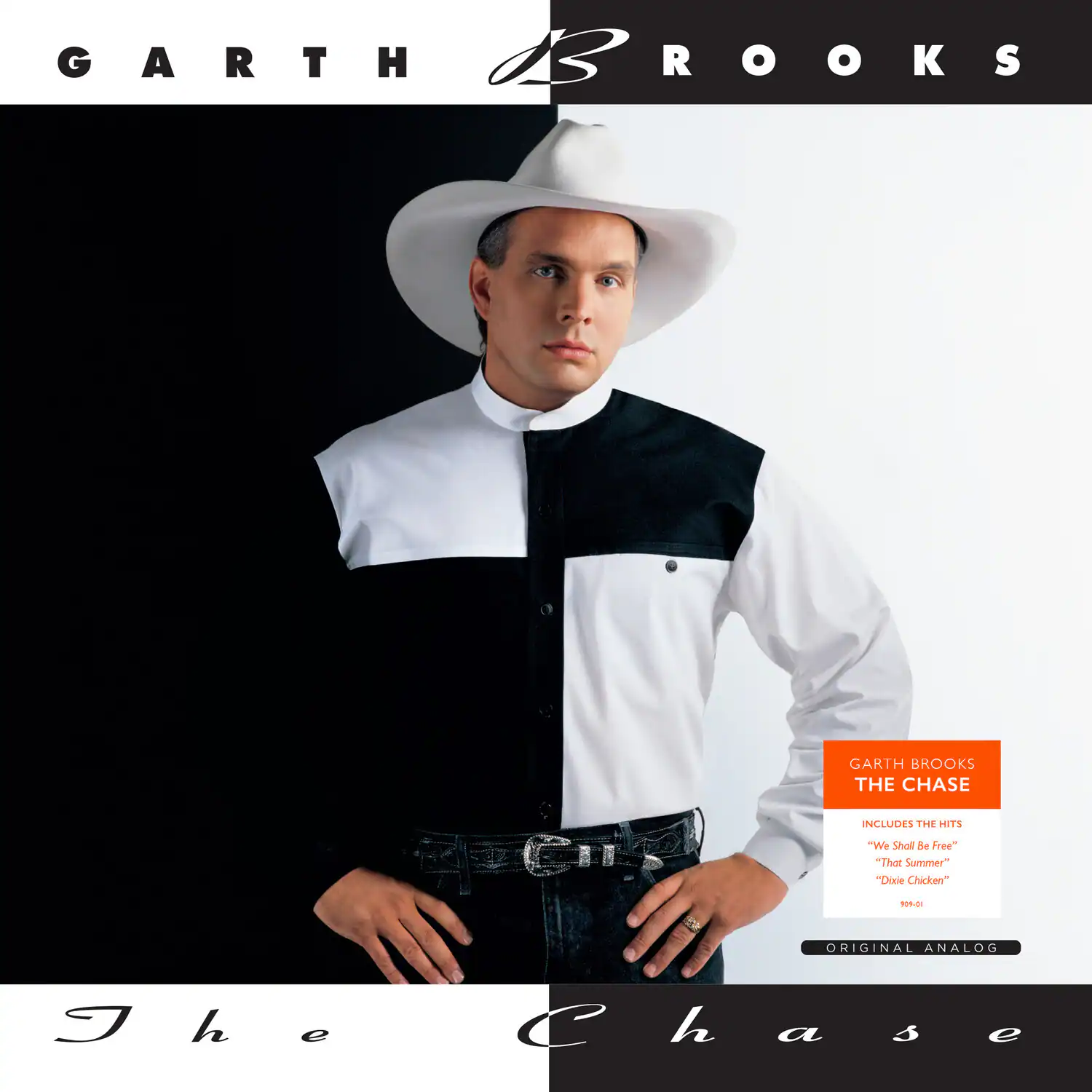 GARTH BROOKS

THE CHASE

INCLUDES THE HITS
"We Shall Be Free"
"That Summer"
"Dive Chicken"

ORIGINAL ANALOG