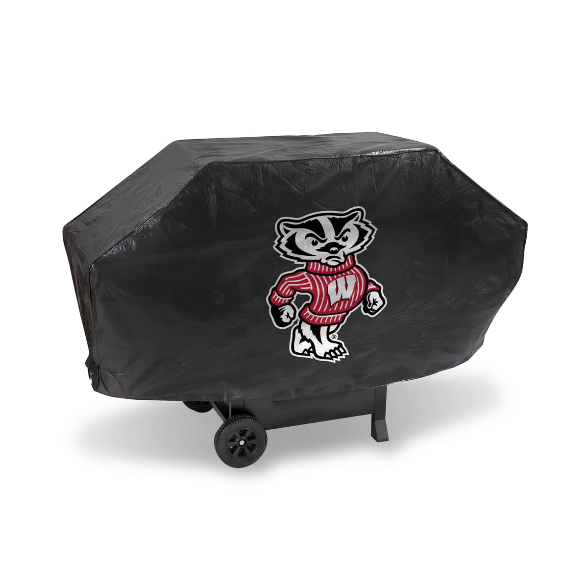 Rico Industries - Wisconsin Badgers DELUXE Heavy Duty BBQ Barbeque Grill Cover - Multi