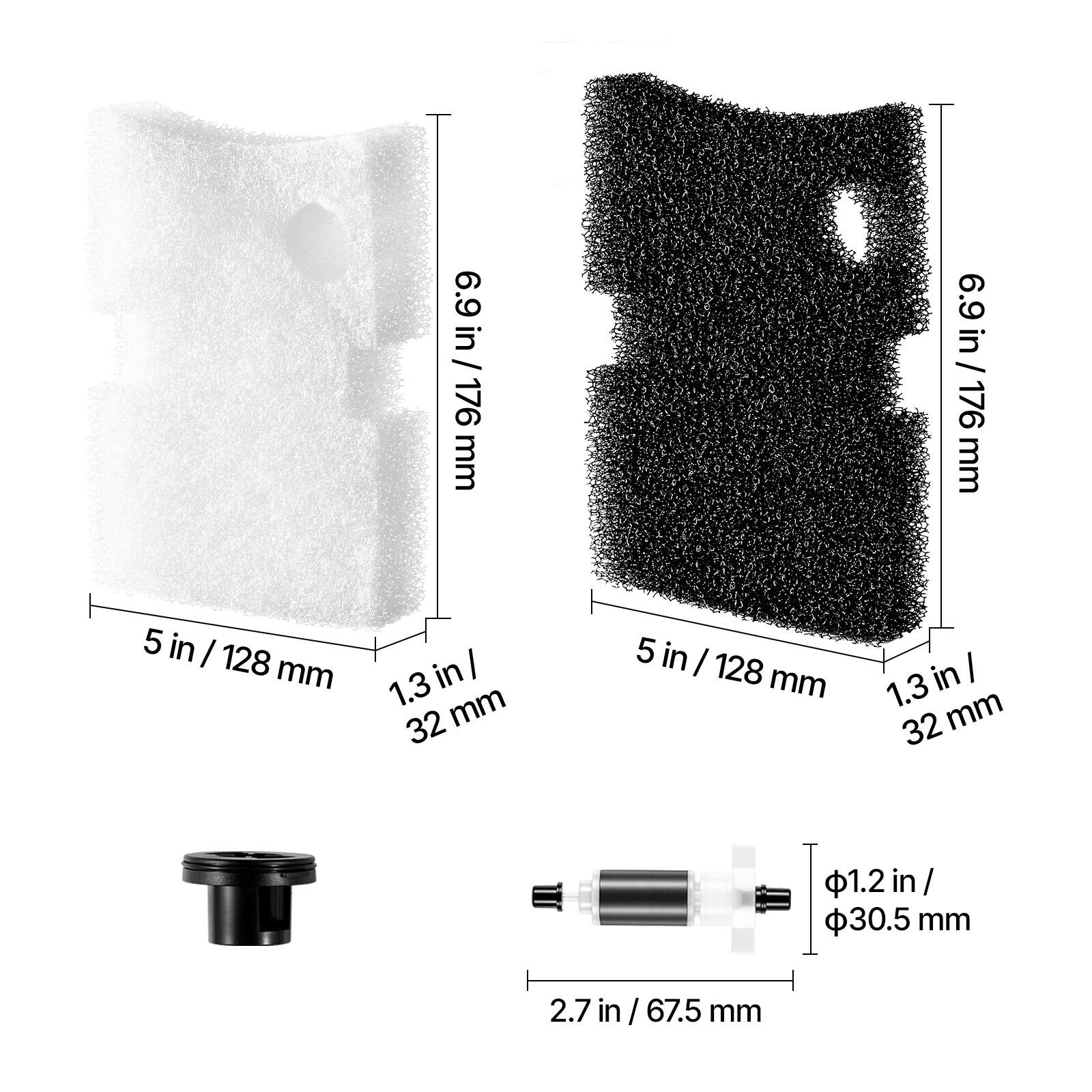 5 in / 128 mm  
6.9 in / 176 mm  
1.3 in / 32 mm  

5 in / 128 mm  
6.9 in / 176 mm  
1.3 in / 32 mm  

$1.2 in / 30.5 mm  
2.7 in / 67.5 mm