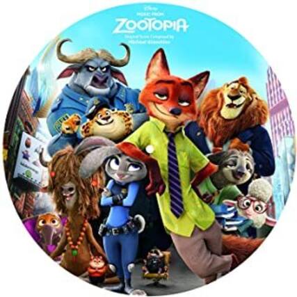 Front. Michael Giacchino - Music From Zootopia - VINYL LP.