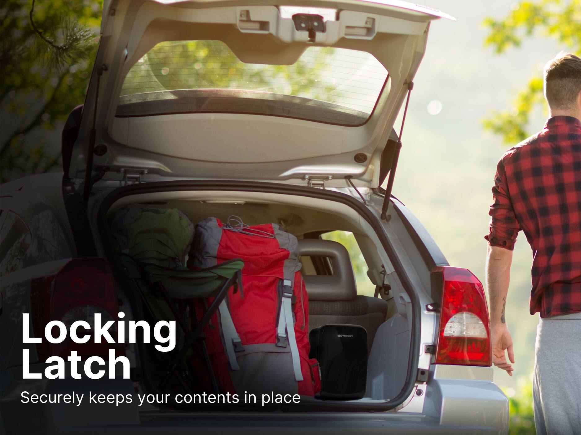 Locking Latch - Securely keeps your contents in place