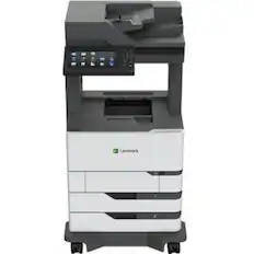 Front. Lexmark - Lexmark MX820 MX826ade Laser Multifunction Printer-Monochrome-Copier/Fax/Scanner-70 ppm Mono Print-1200x1200 - Monochrome.