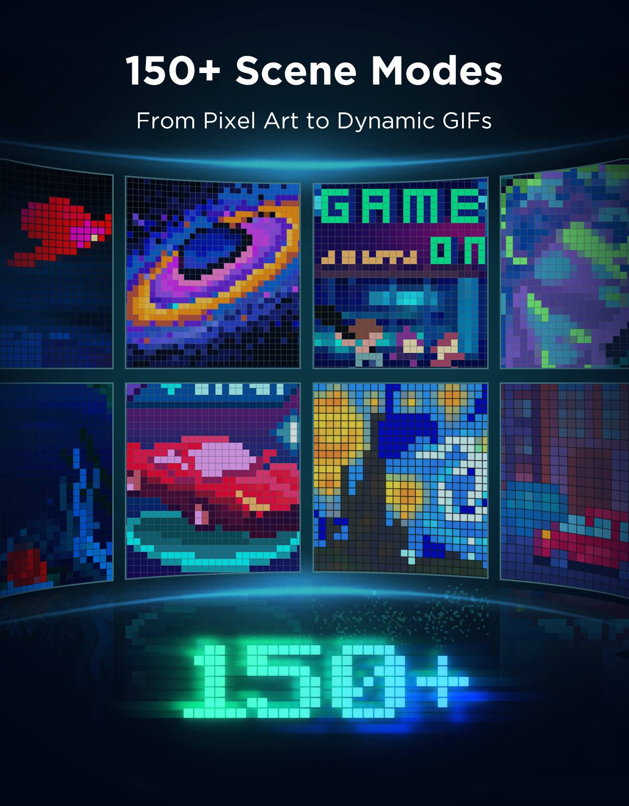 150+ Scene Modes: From Pixel Art to Dynamic GIFs