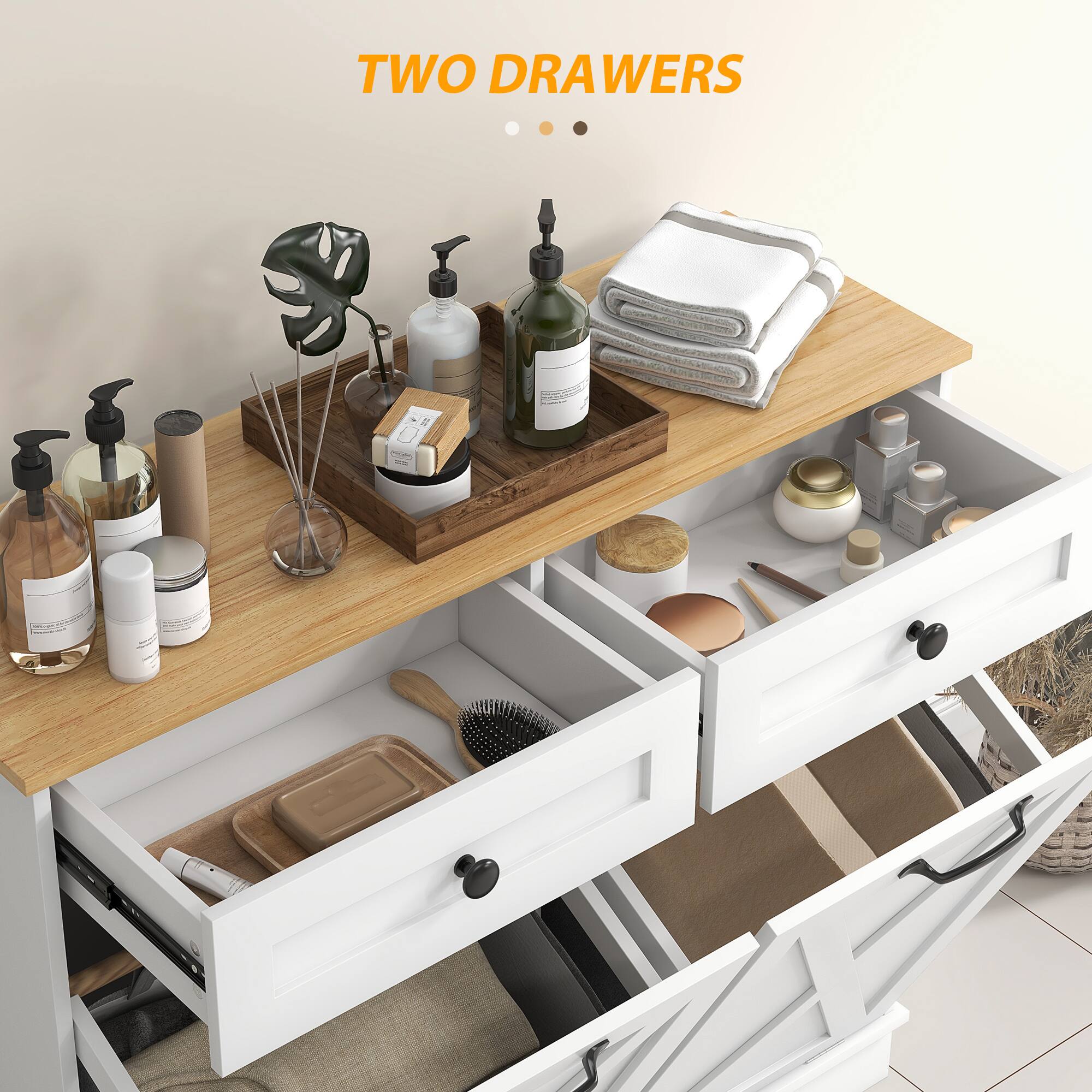 TWO DRAWERS