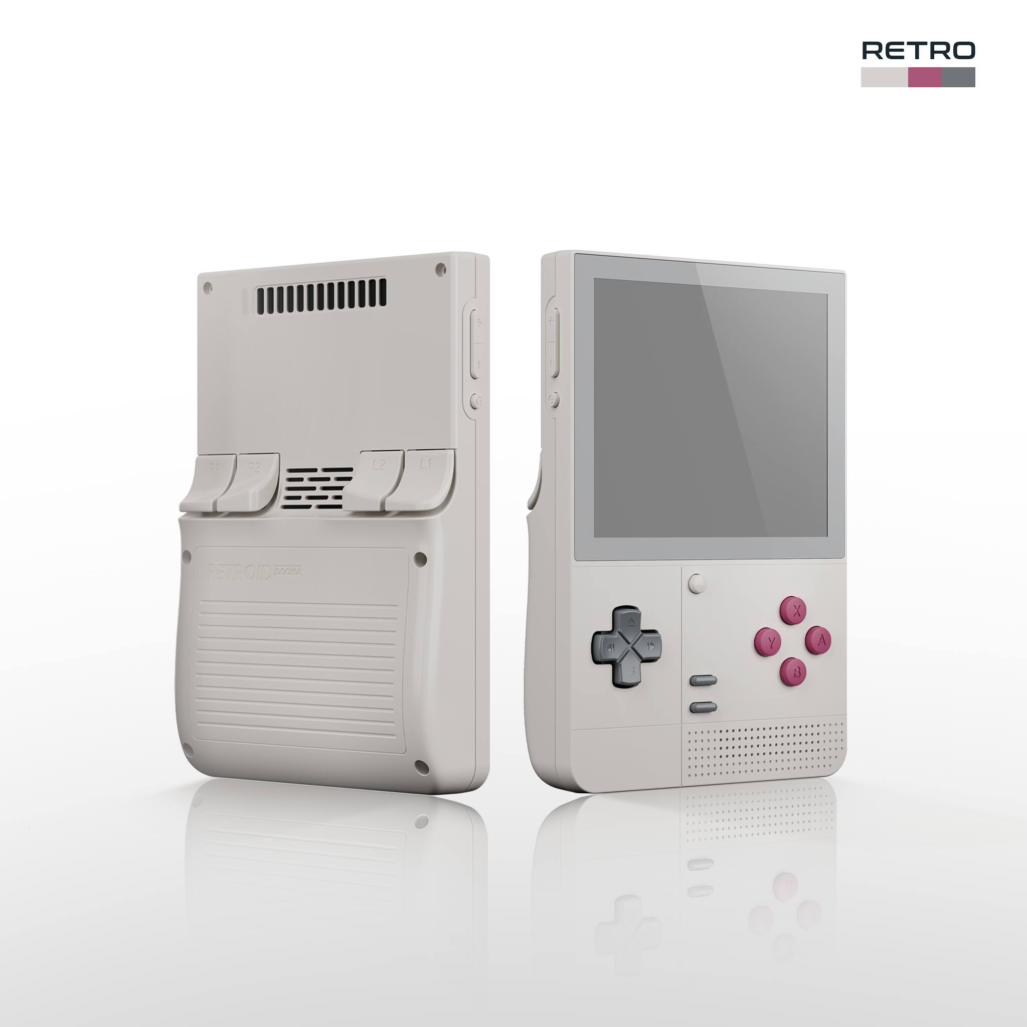 Classic Handheld Game Console - 3.92" Touchscreen, G1 Gen2 Processor, 6GB RAM, 128GB Storage
