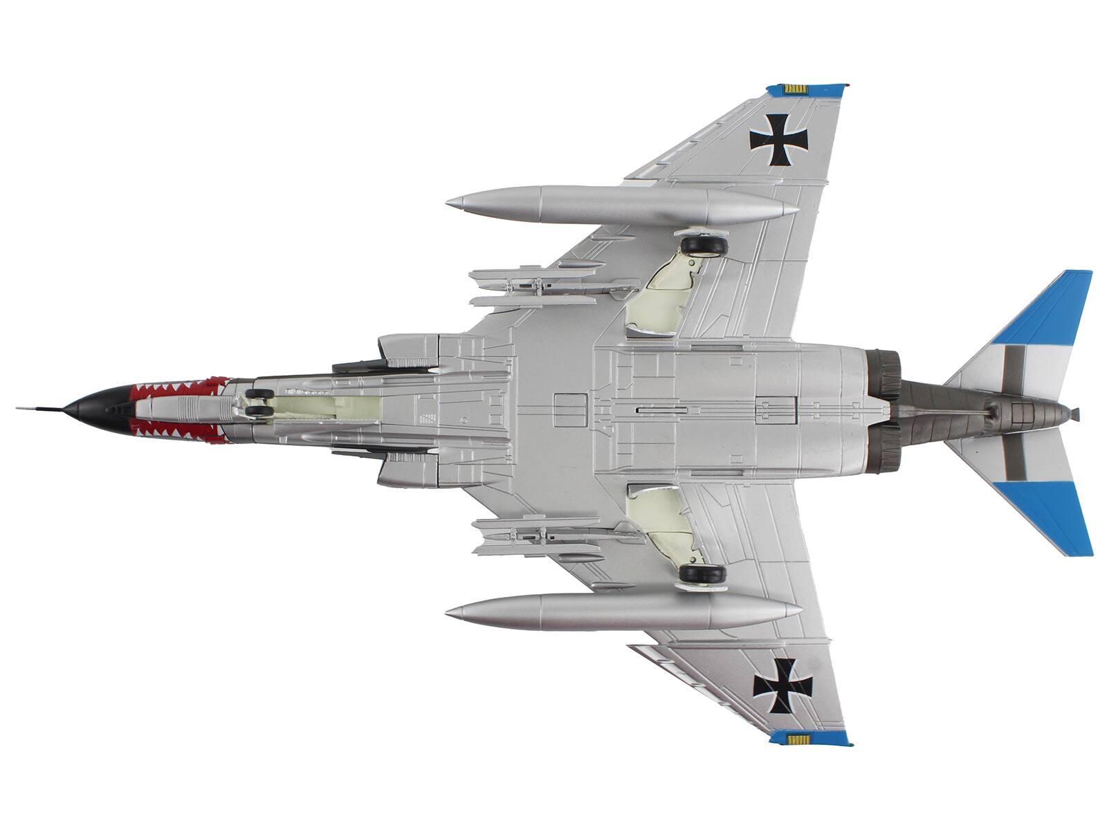 Back. Hobby Master - McDonnell Douglas F-4F Phantom II "Jagdgeschwader 74 Mölders" 1982 German Luftwaffe "Air Power Series" 1/72 - Multicolor.