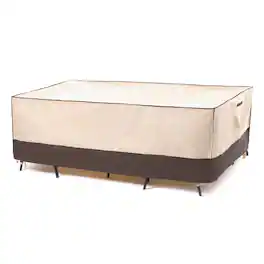 F&J Outdoors - Premium Waterproof Outdoor Patio Rectangular Table Cover - Multicolor