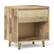 Front. Simpli Home - Jager Bedside Table - Natural.