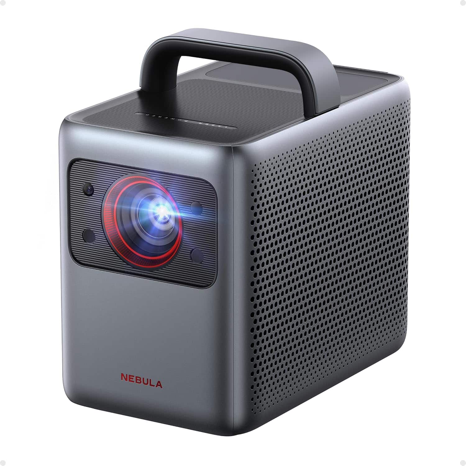 Front. Nebula - NEBULA Cosmos Laser 4K Projector - Gray.