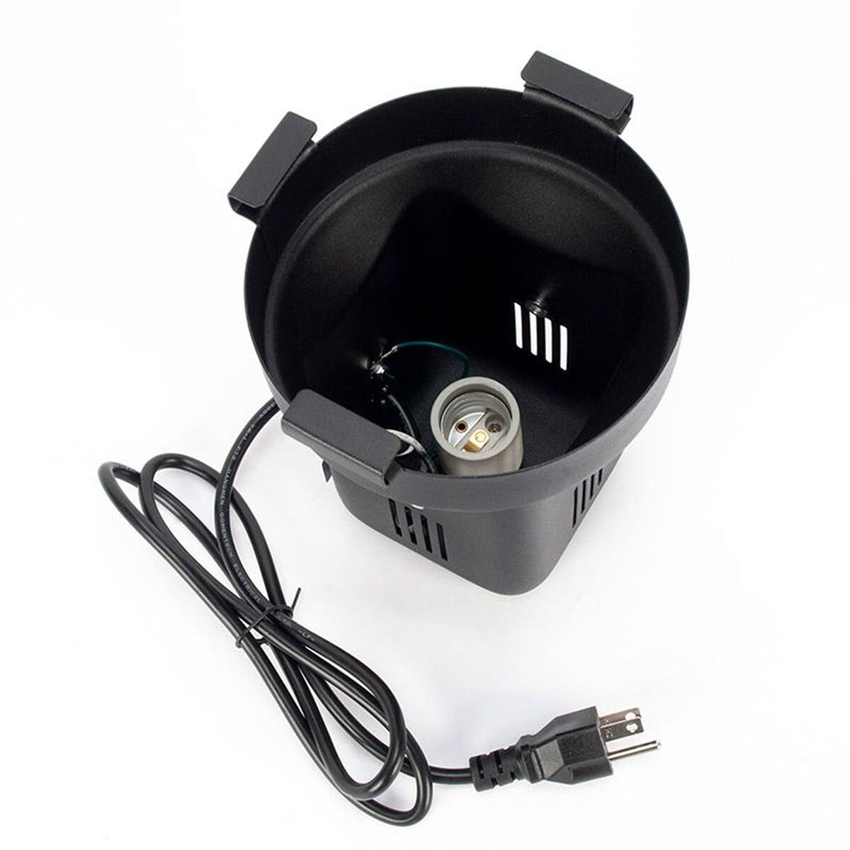 Alt View 2. Eliminator Lighting - Eliminator Lighting PAR-38EL Low-Profile PAR Can with 150W Lamp, Black.