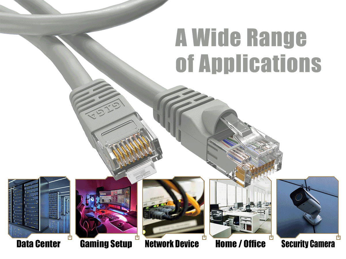 A Wide Range of Applications

GIGA
PO-E 10/00/2000 eth2 emo

M

Data Center Gaming Setup Network Device Home / Office Security Camera